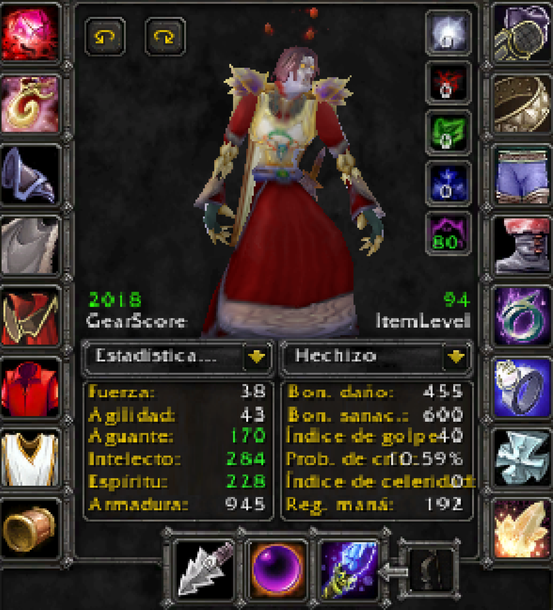 Undead male priest benediction