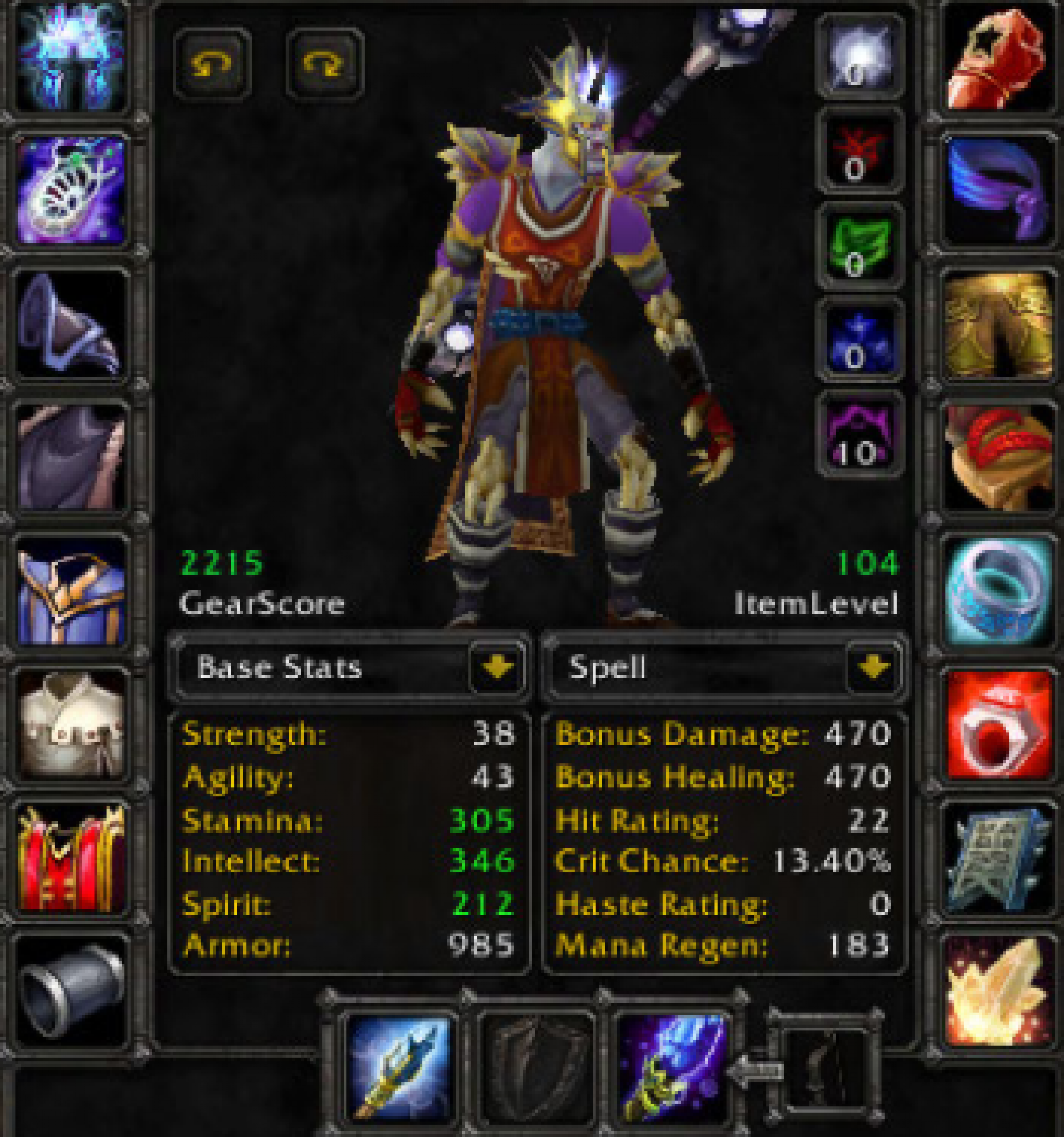 Undead male priest gehennas