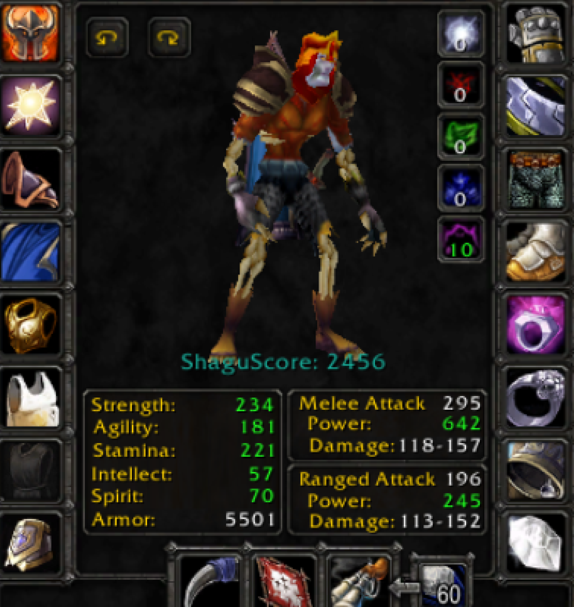 Undead male warrior kronos 4