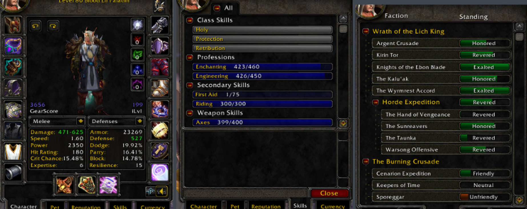Blood elf male paladin faerlina 5