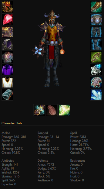 Draenei female shaman icecrown 3