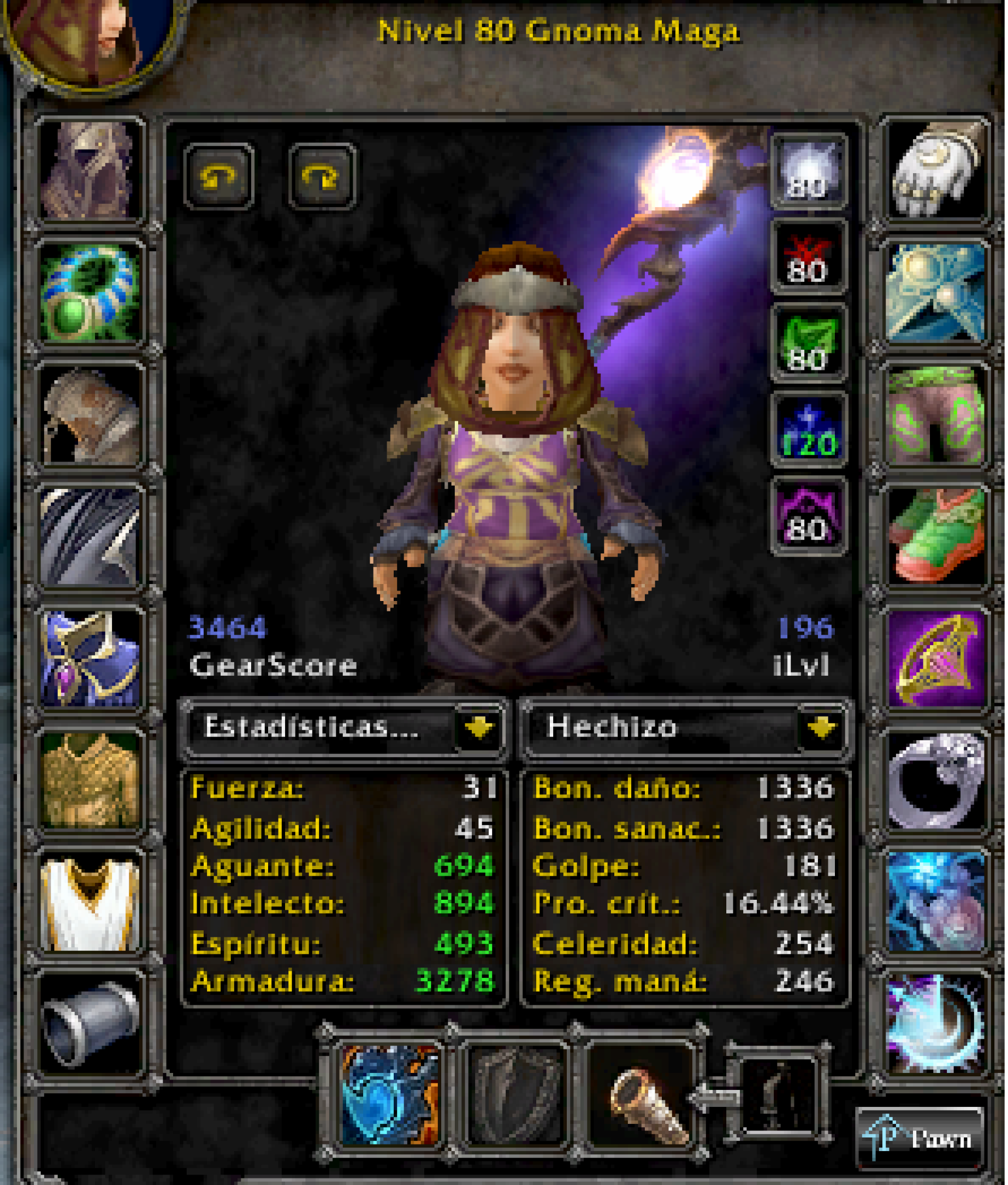 Gnome female mage benediction 2