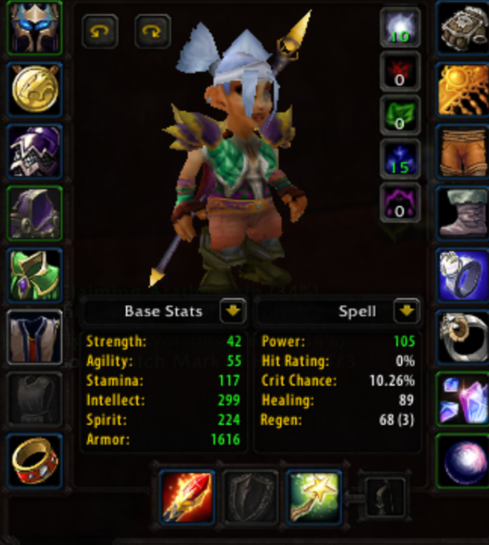 Gnome female mage turtle wow 15