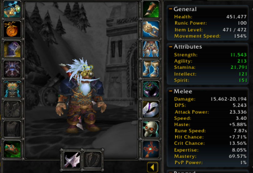 Gnome male dk everlook