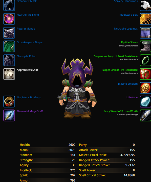 Gnome male mage dreamscythe 5