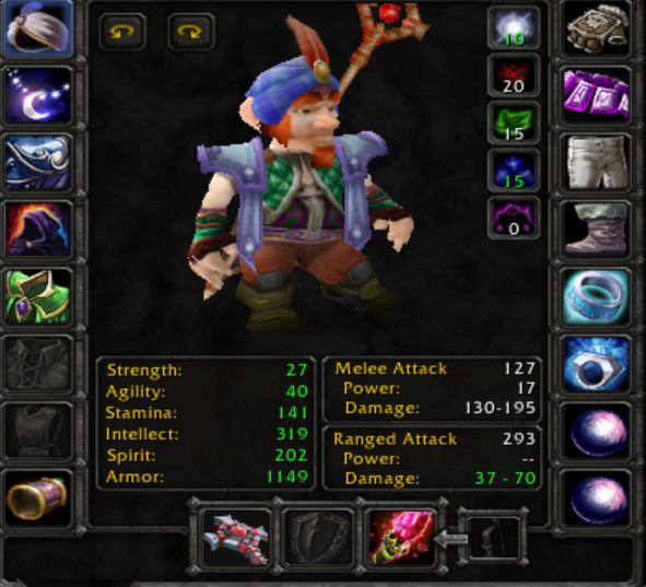 Gnome male mage turtle wow 23