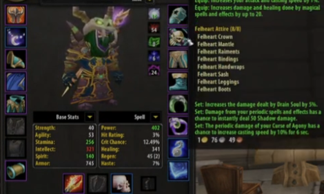 Gnome male warlock south seas