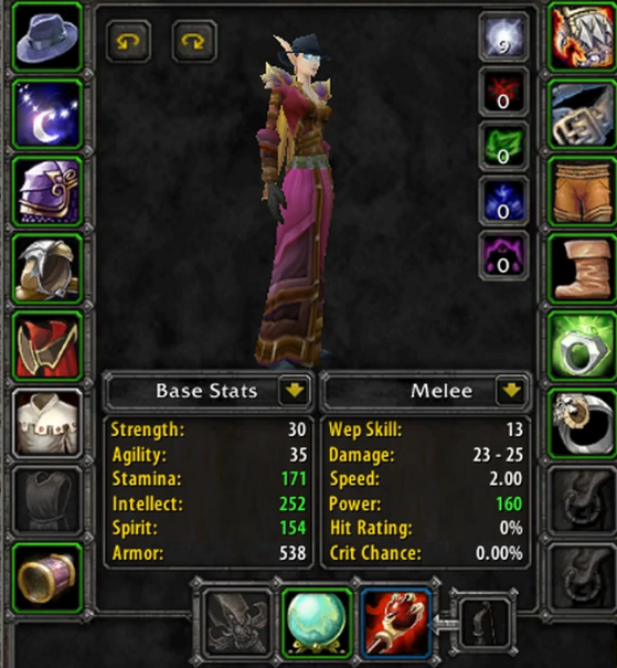 High elf female mage turtle wow 20