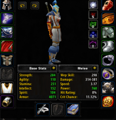 High elf female paladin turtle wow 16
