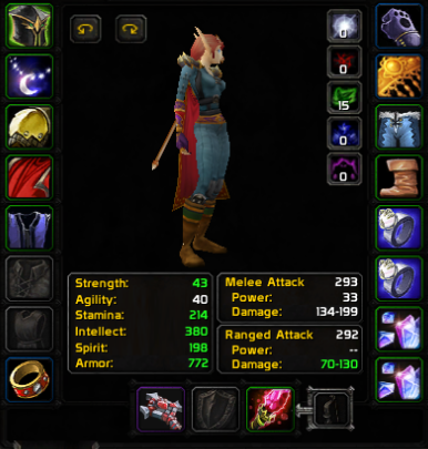 High elf female priest turtle wow 3