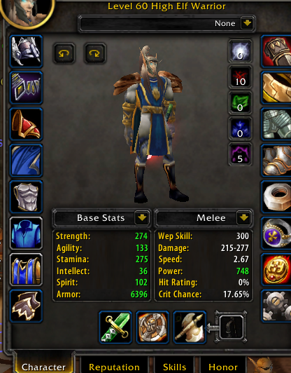 High elf male warrior turtle wow 4