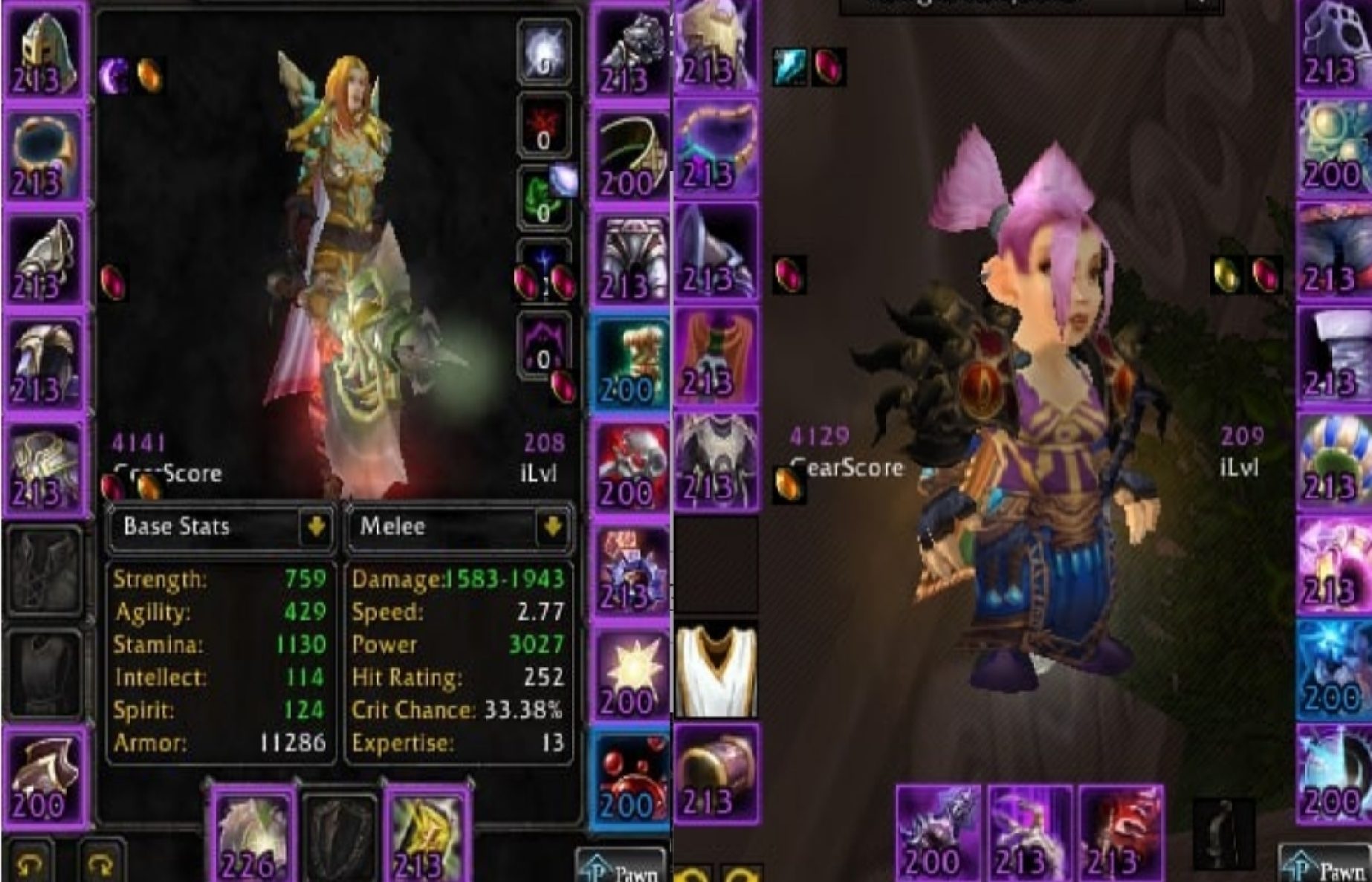 Human female paladin atiesh 2