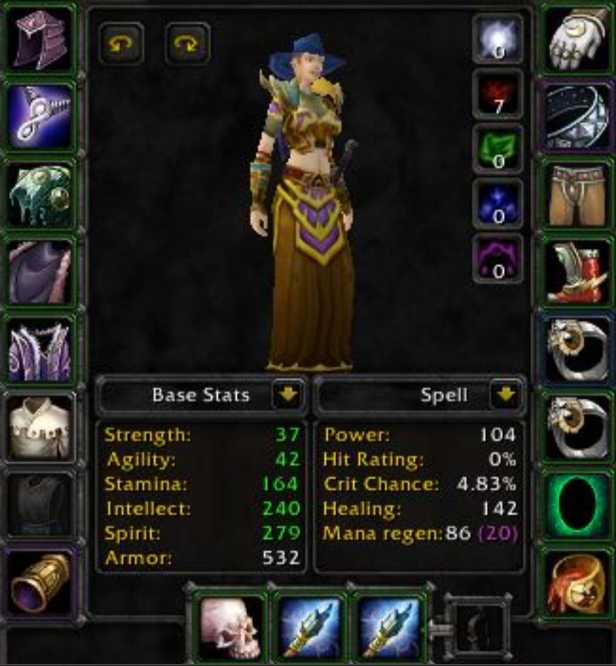 Human female priest turtle wow 9