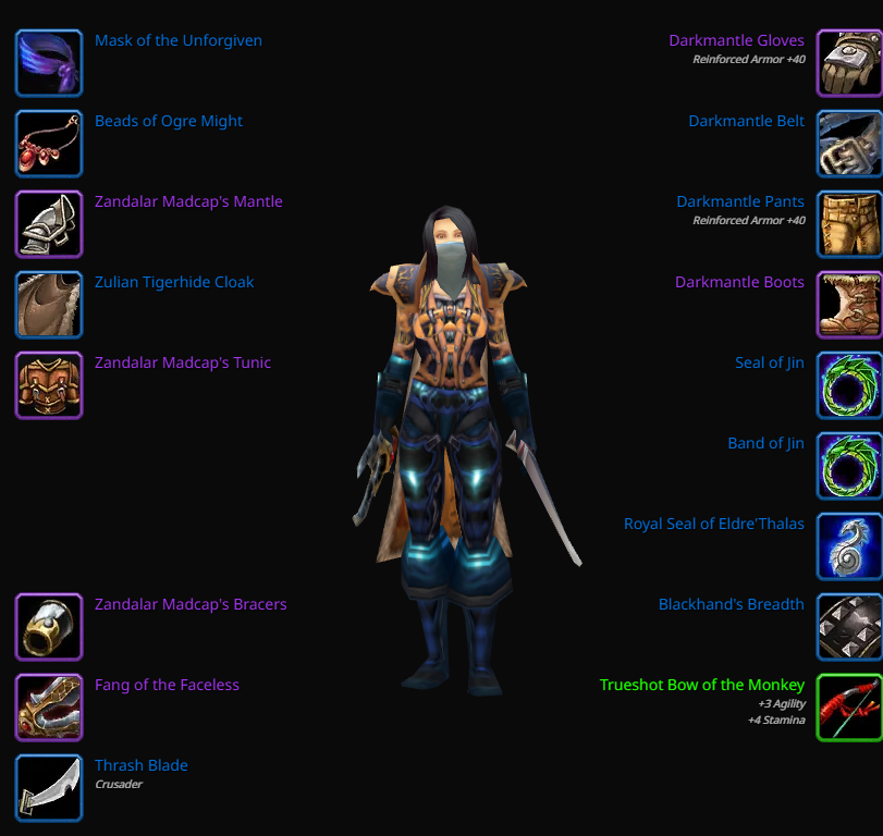 购买 Defias Pillager 账户 - Level 60 Human - MMO Provider