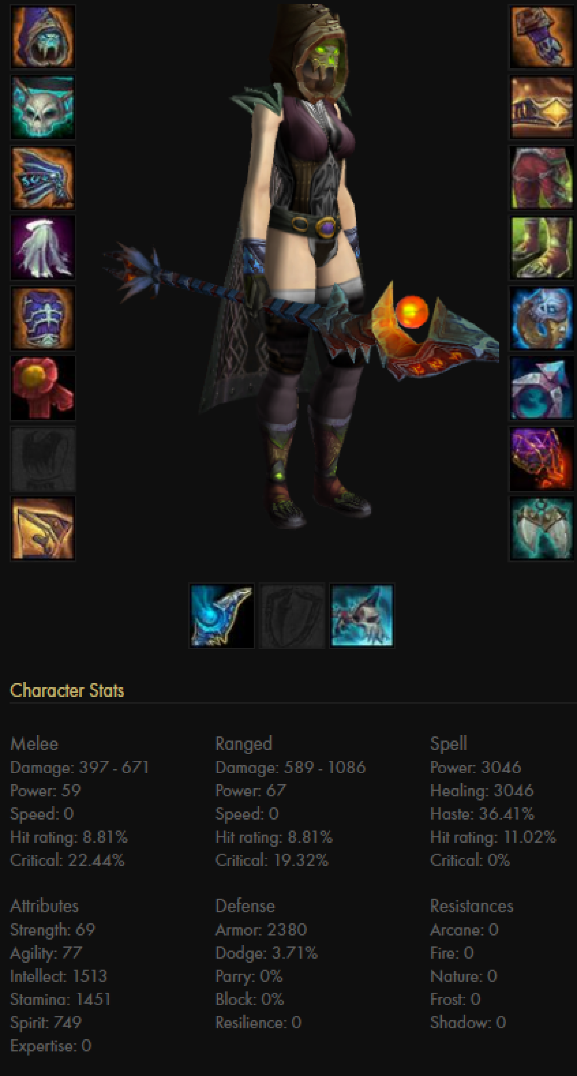 Human female warlock lordaeron