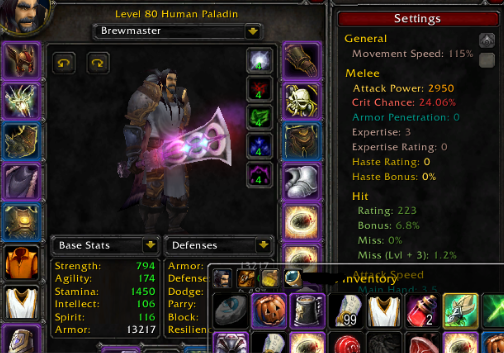 Human male paladin mograine 2