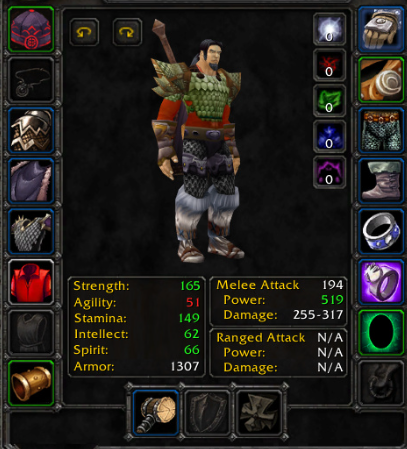 Human male paladin turtle wow 22