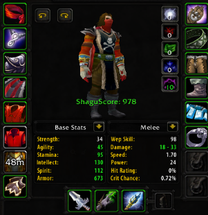Human male warlock south seas 2