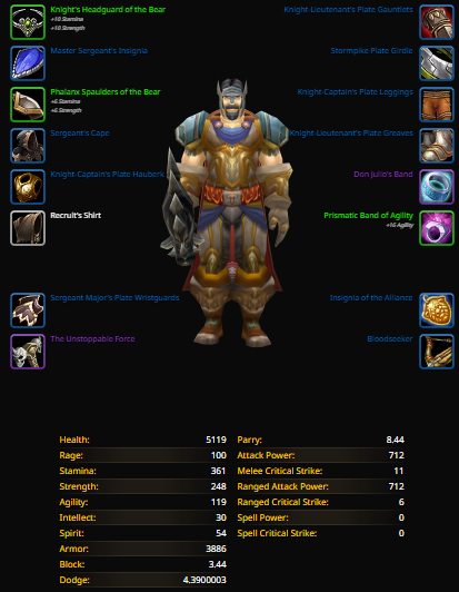 Human male warrior nightslayer 5