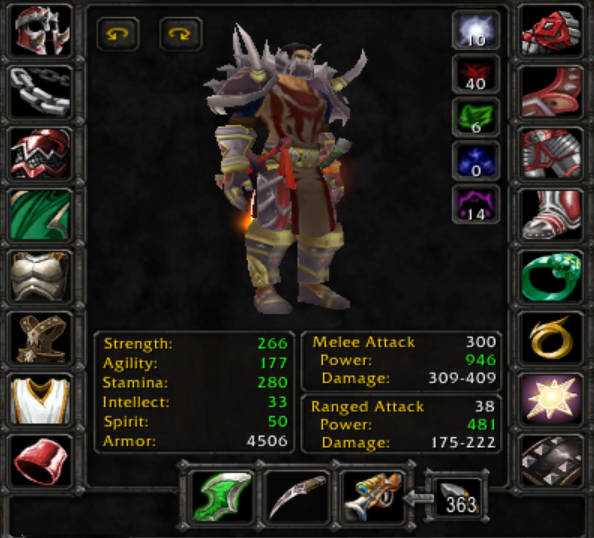 Human male warrior turtle wow 15