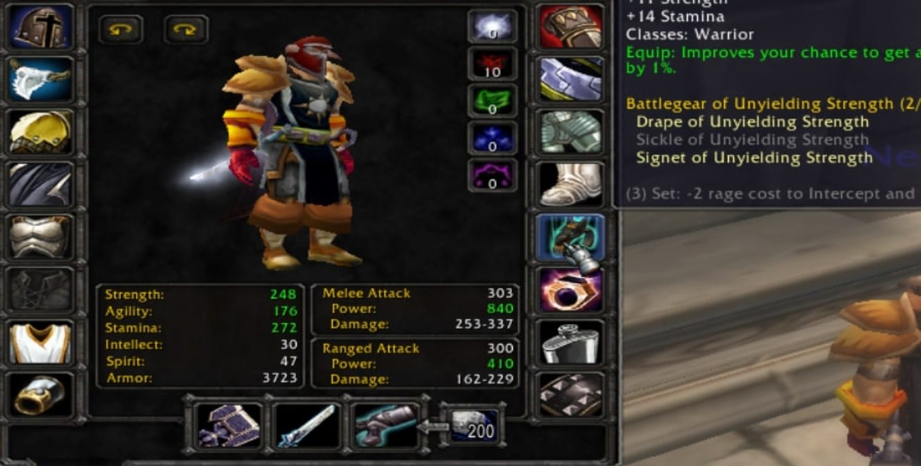 Human male warrior turtle wow 18