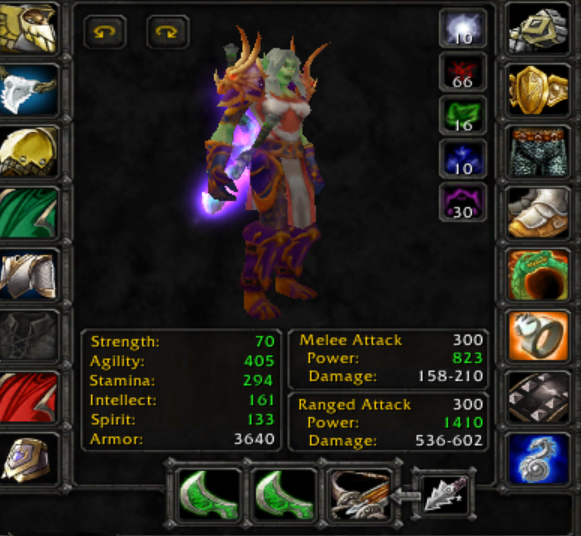 Orc female hunter turtle wow 6
