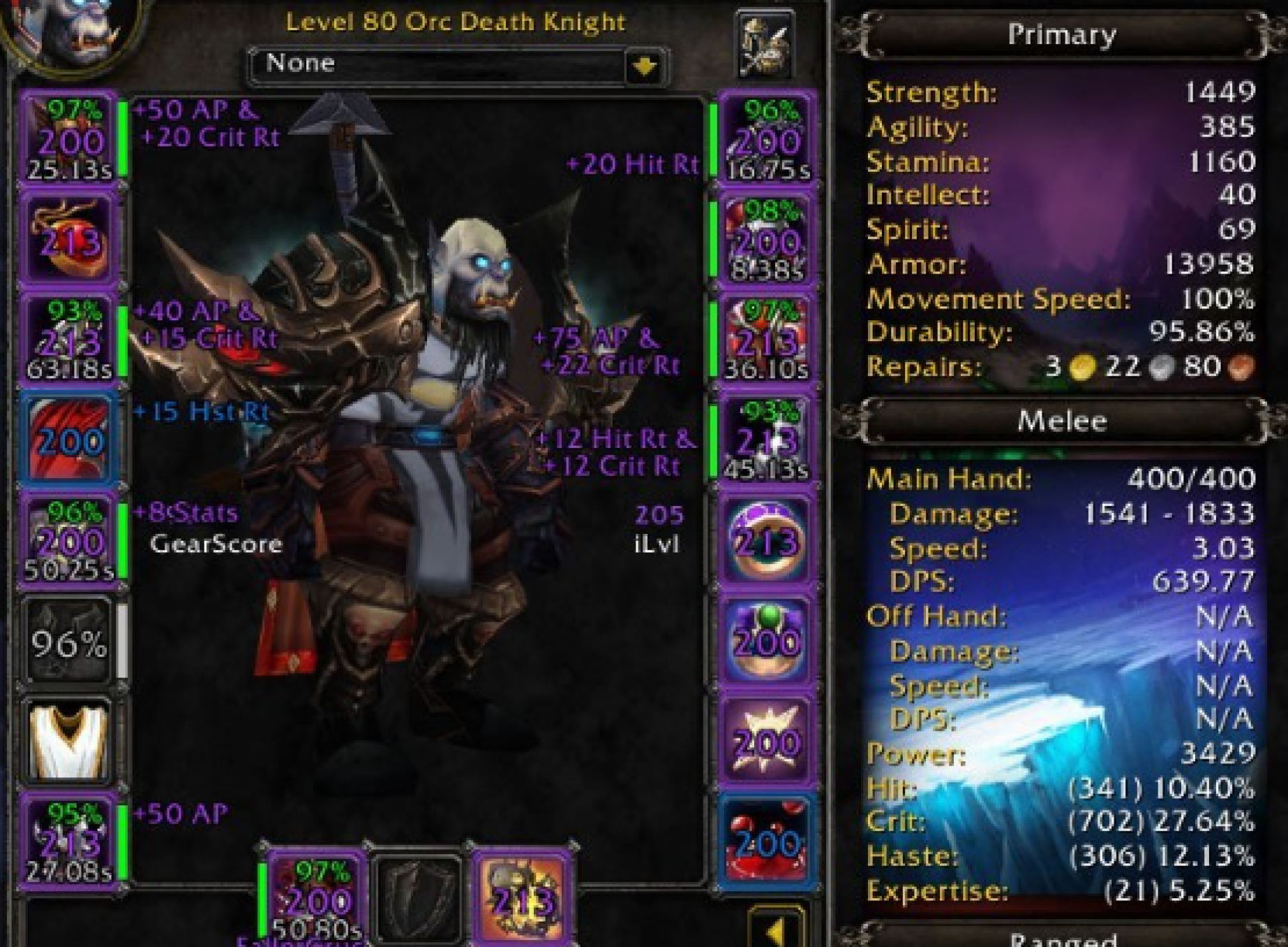 Orc male dk ashbringer