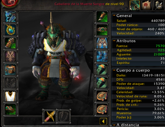 Orc male dk mistblade