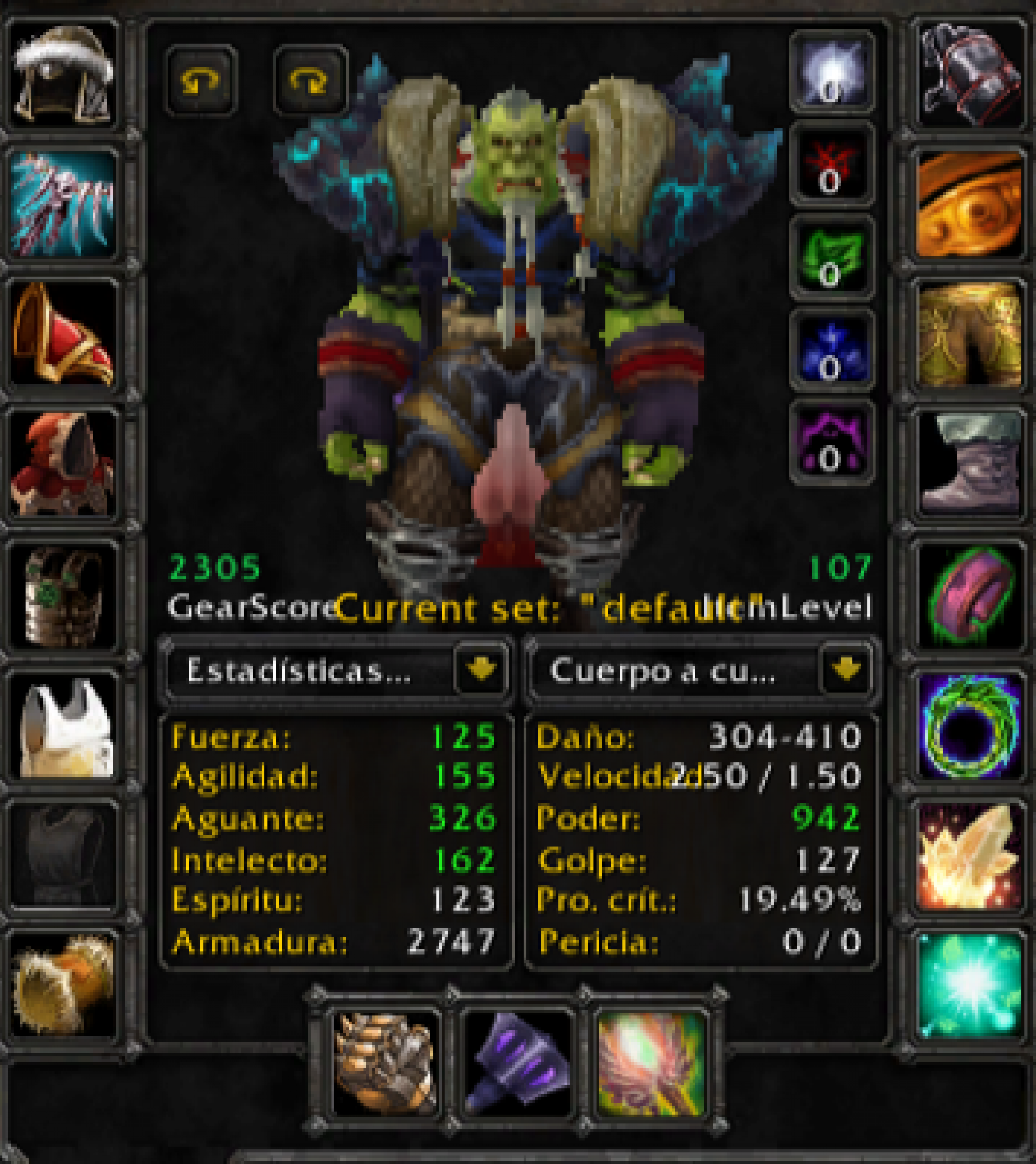 Orc male shaman faerlina