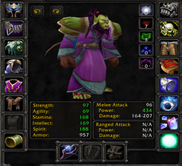 Orc male shaman turtle wow 14