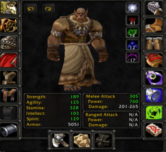 Orc male shaman turtle wow 16