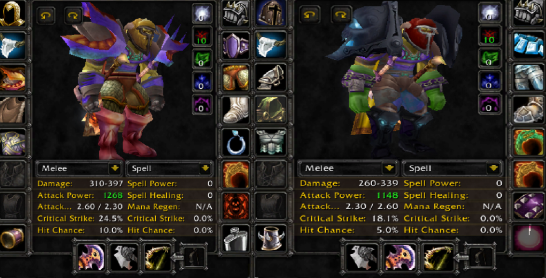 Orc male warrior mankrik