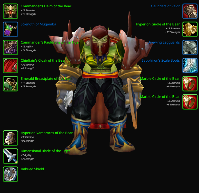 Orc male warrior nightslayer 16