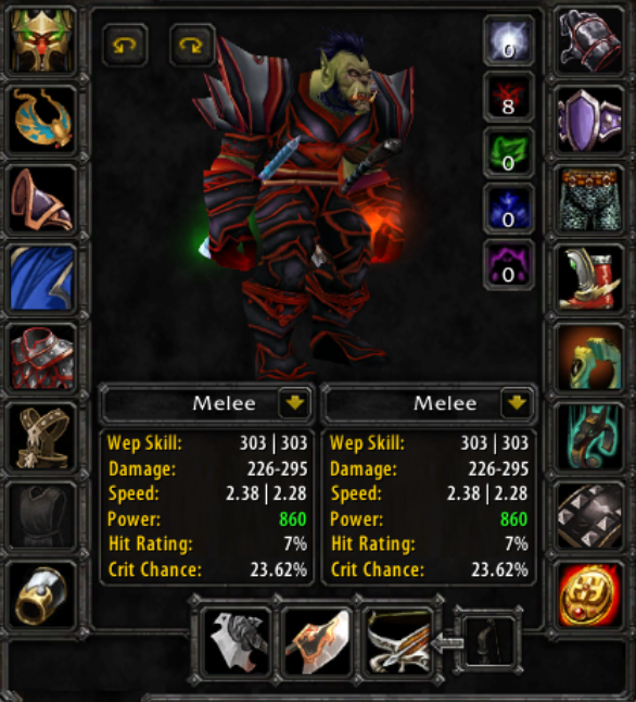 Orc male warrior turtle wow 19