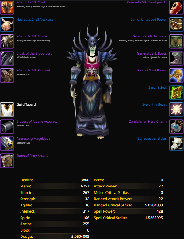 Rank 13 Undead male mage nightslayer 3