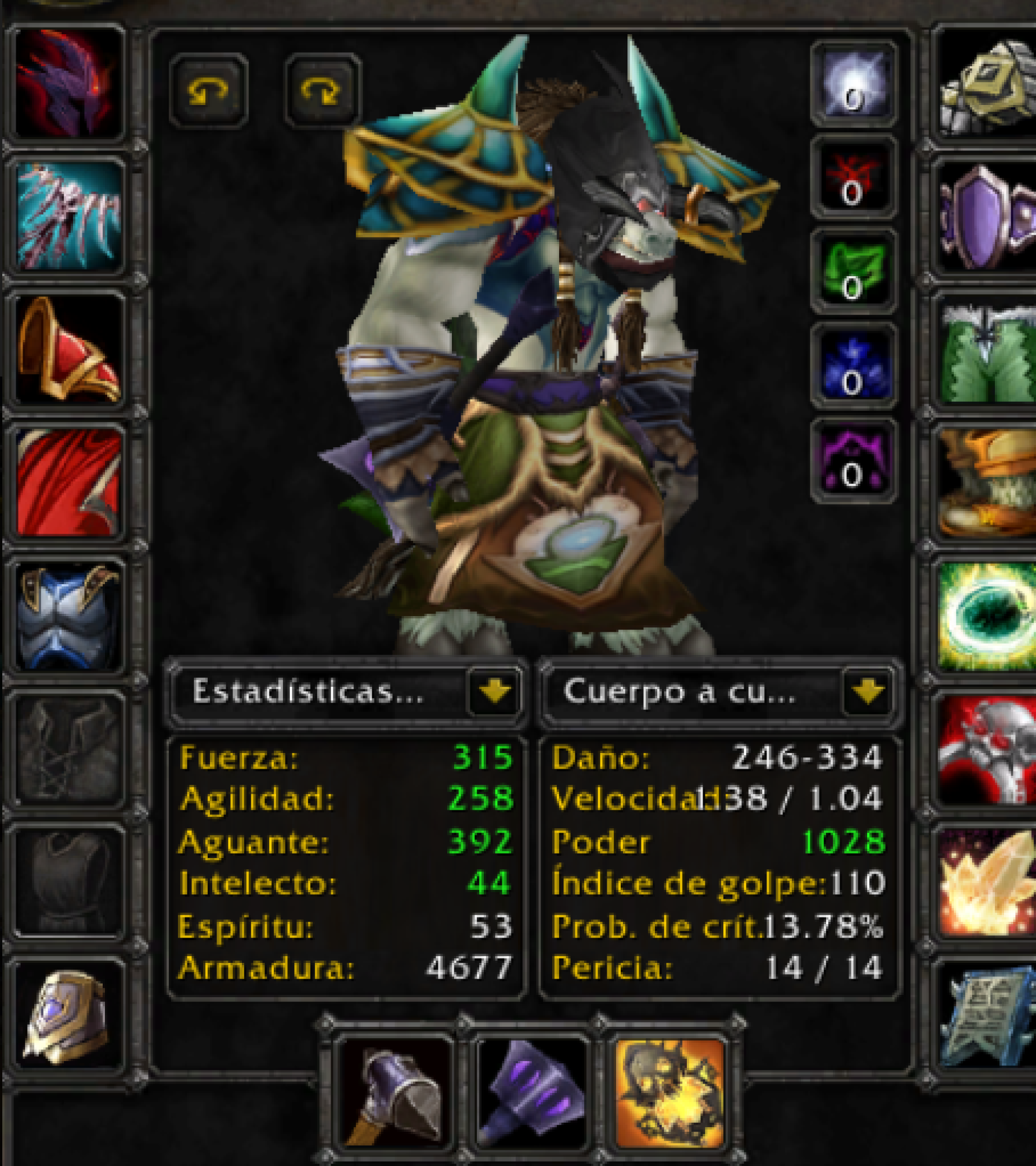Tauren male dk angerforge
