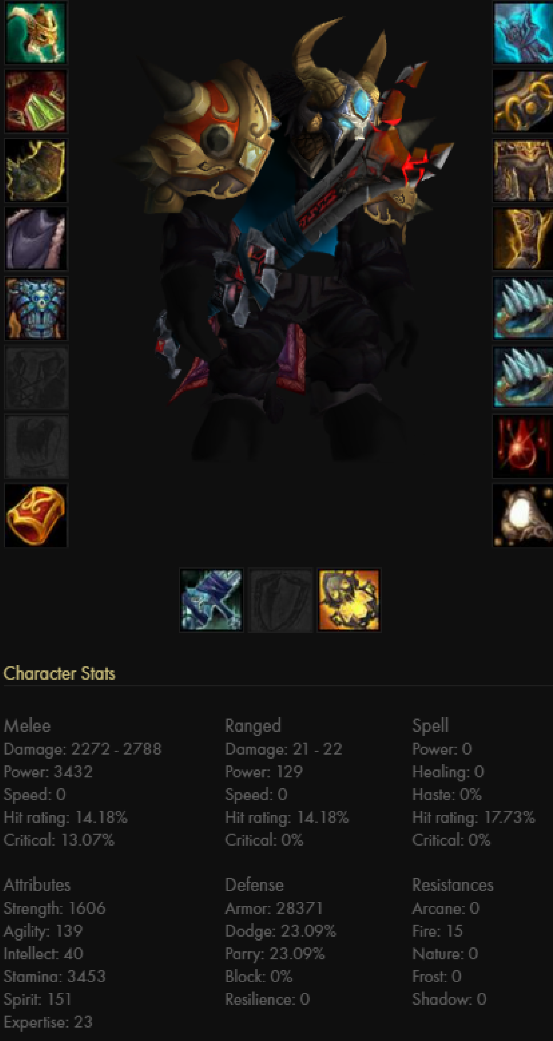 Tauren male dk icecrown
