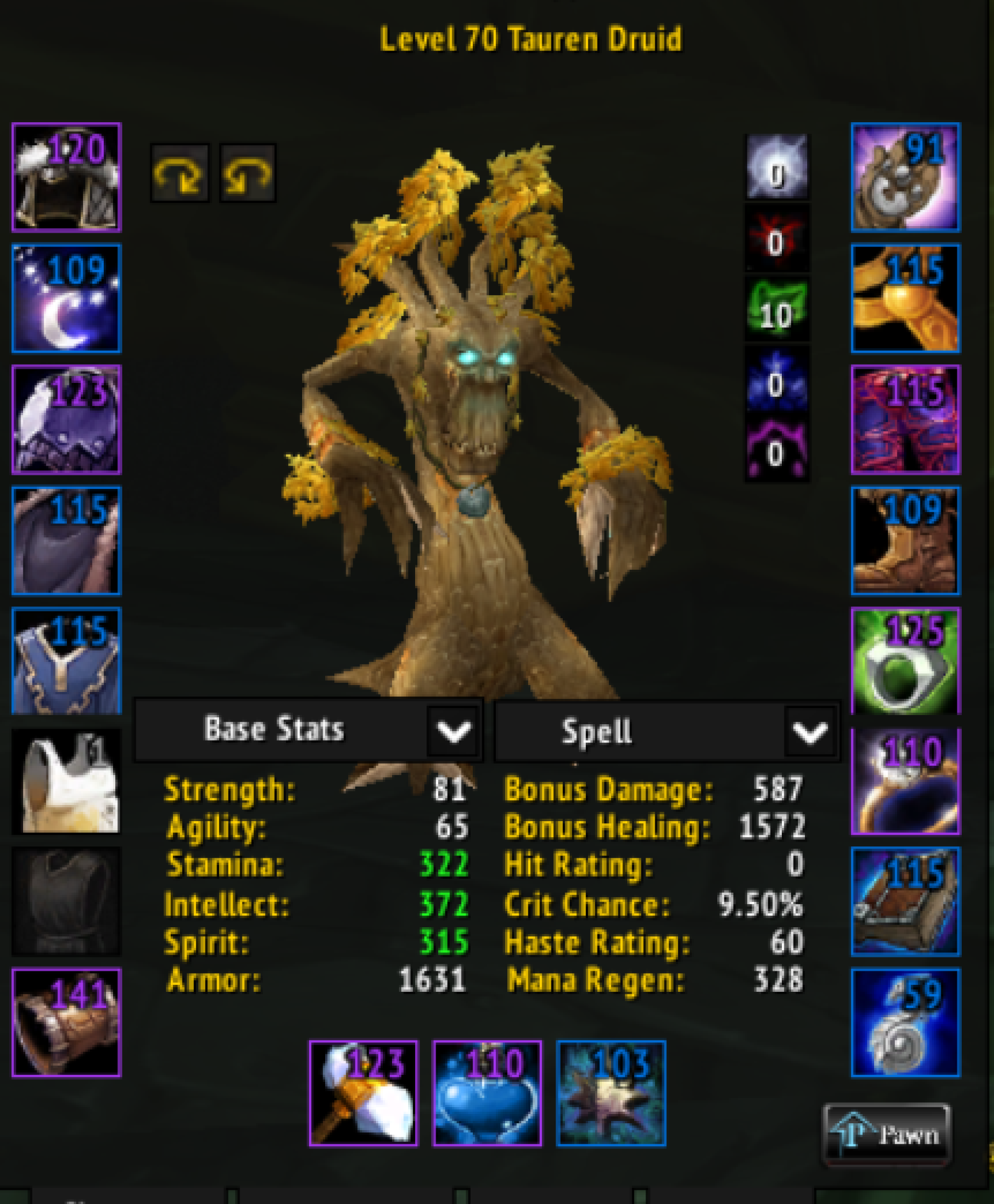 Tauren male druid gehennas 4
