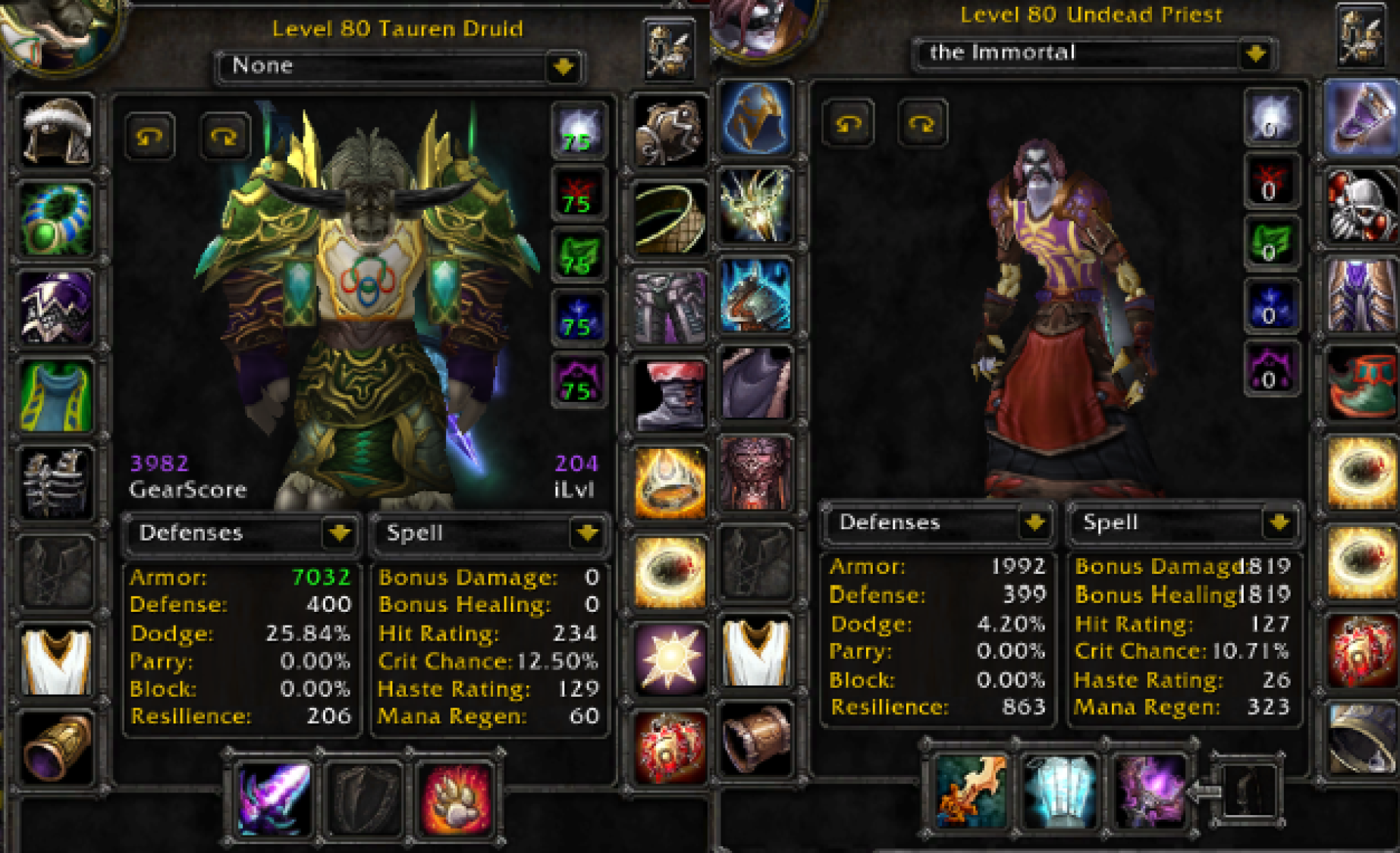 Tauren male druid gehennas 6