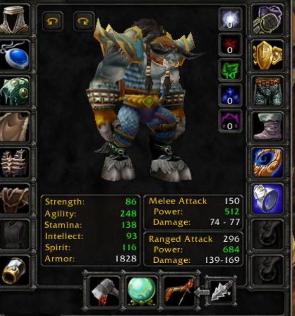 Tauren male hunter telabim