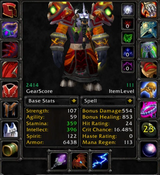 Tauren male shaman netherwing 2