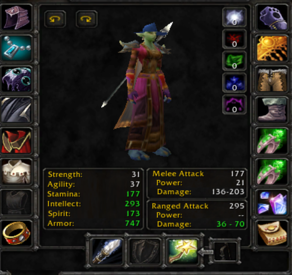 Troll female mage south seas