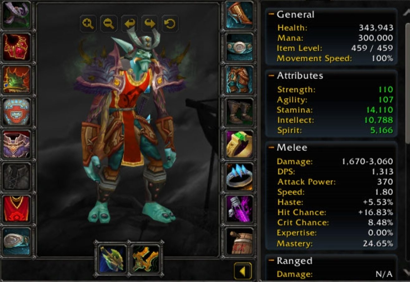 Troll male druid faerlina