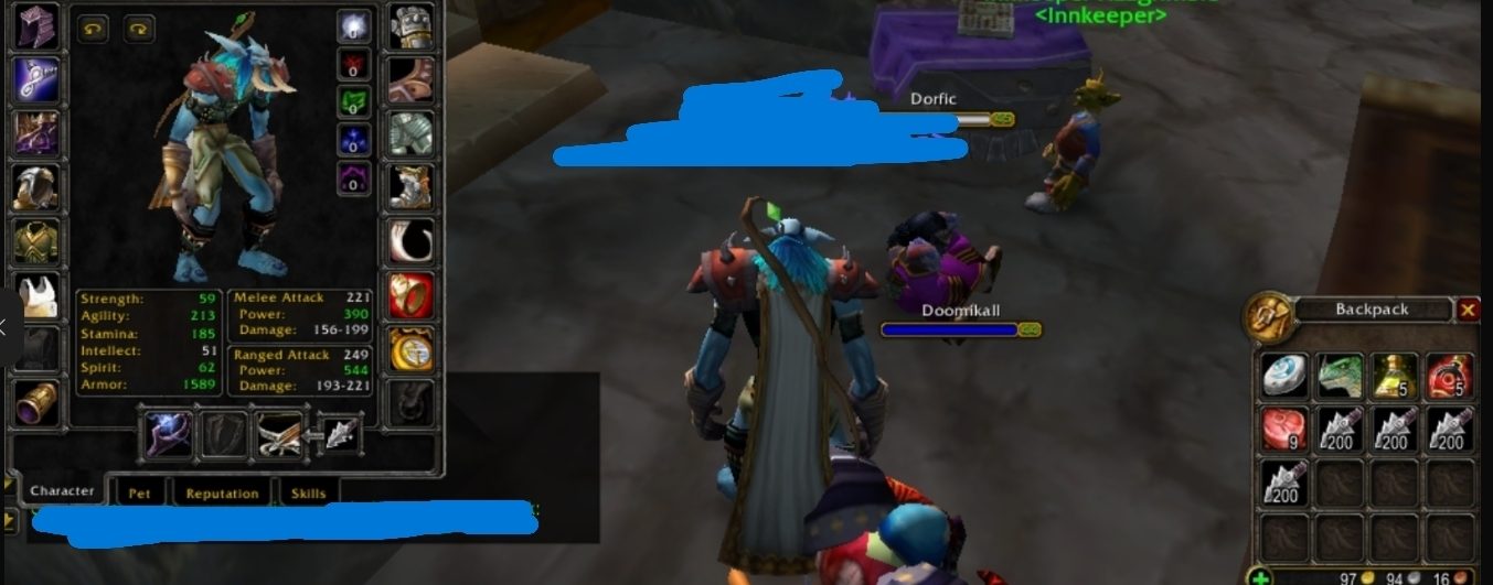 Troll male hunter doomhowl