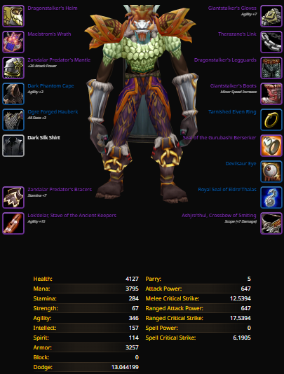 Troll male hunter nightslayer 2