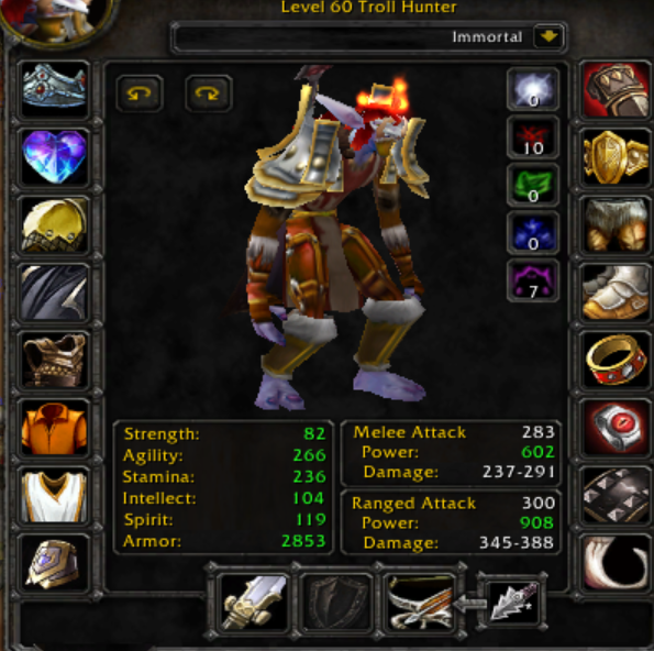 Troll male hunter turtle wow 9