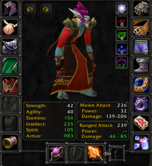 Troll male warlock turtle wow 4