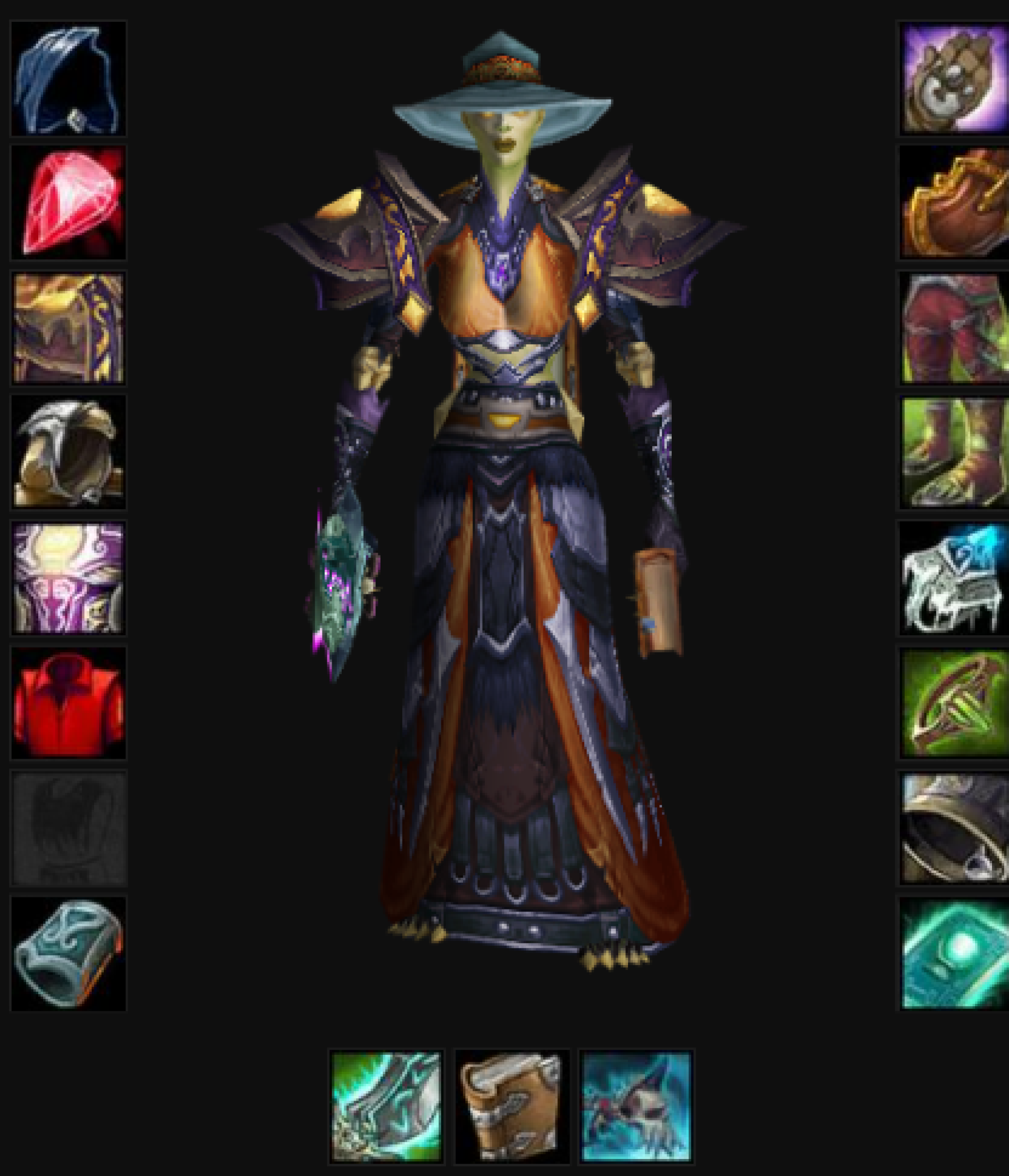 Undead female mage warmane icecrown