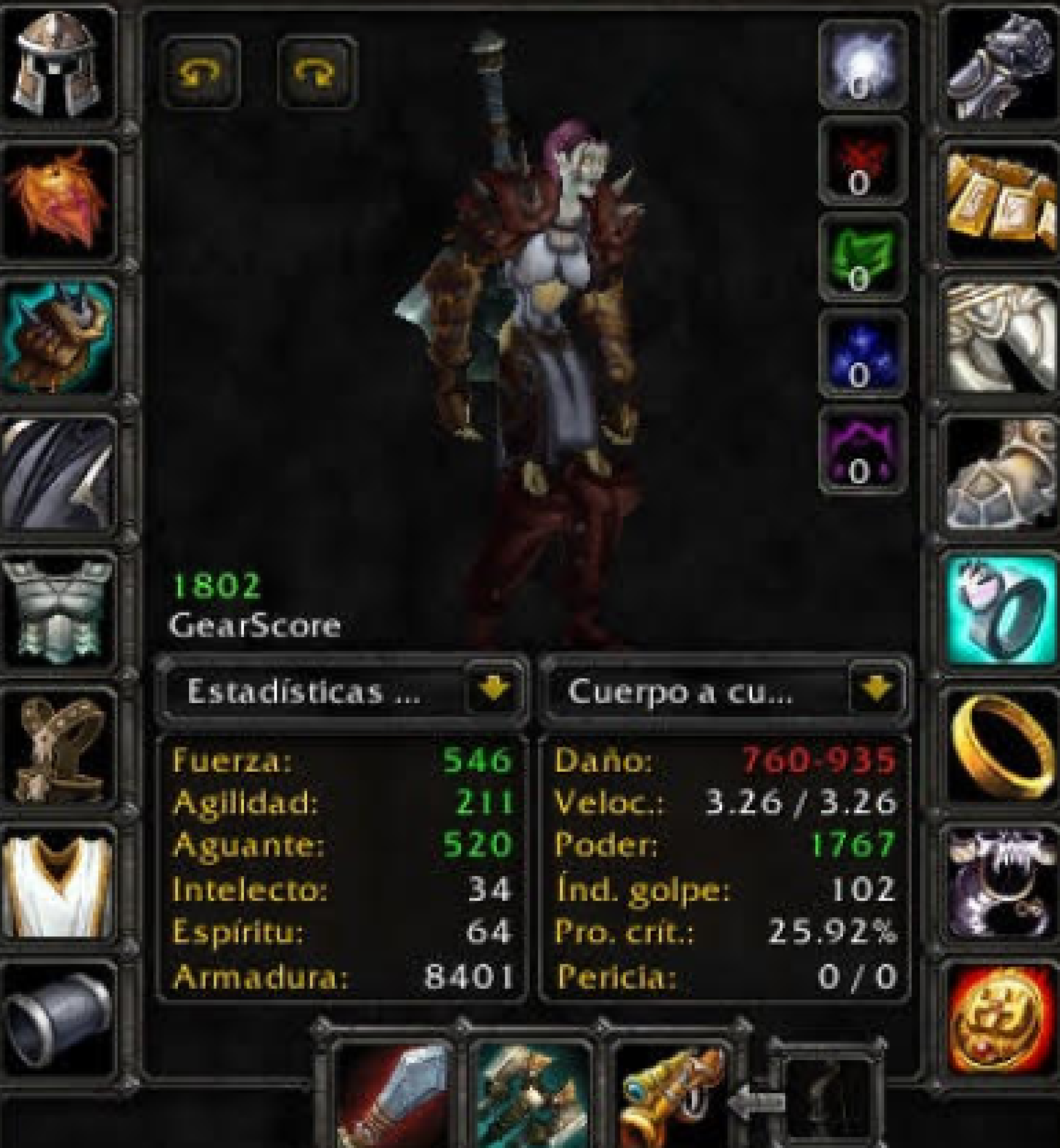 Undead female warrior frostmourne