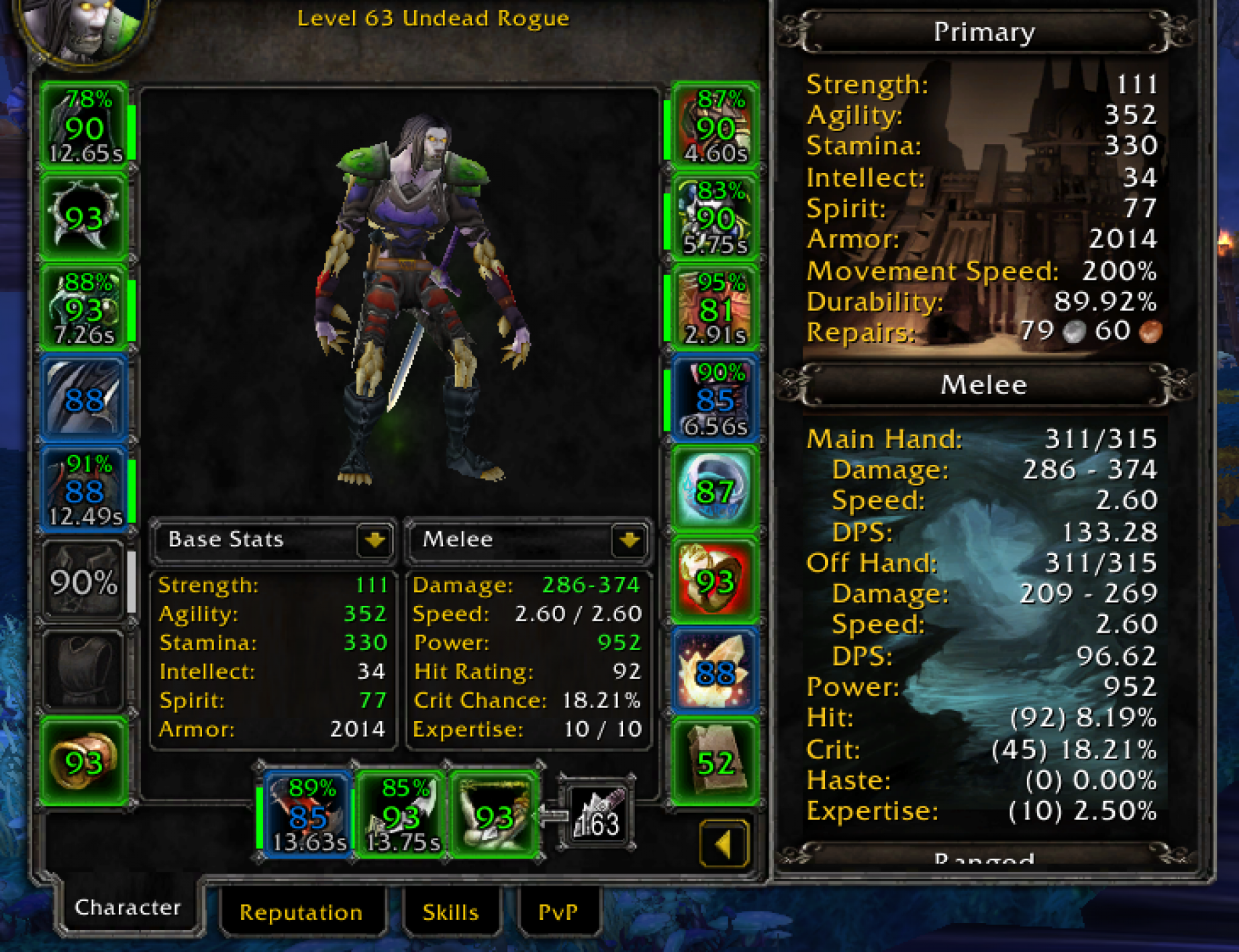 Undead male rogue bigglesworth
